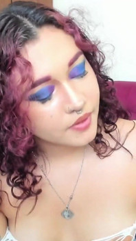 Sensual latina modelo elf masturbação e controle brinquedo