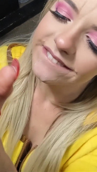 Sucking My Cock in Her Pikachu Onesie