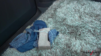 Take Van: Stupid babe gets drilled hard and eats some jizz