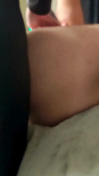 Watch up Close as Pegging Wife Slides Strapon in Husbands Ass