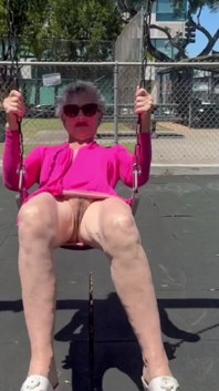 On the Swing - Without Pants