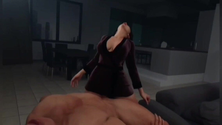 Divide XXX: Pryč z domova - nevlastní matka Eva Epilog Boobjob