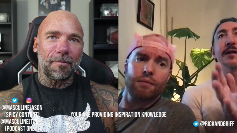 Raw and Uncensored with Masculine Jason: Porn Star Confessions - Rick and Griff (episode 132)