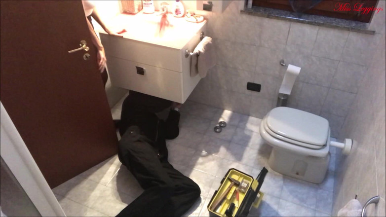 MissLeggings: Fick Mit Dem Klempner