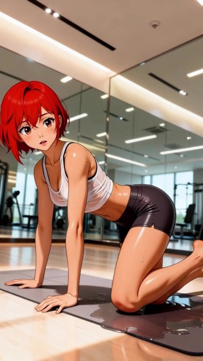 Sdanimacionescol: La bellissima Akari ama la palestra, il gelato ed il...