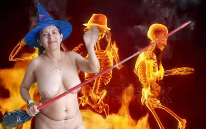 ADAMANDEVE: 超级热辣的万圣节与garabas和olpr