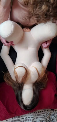 Fucking My Sex Doll on the Bed