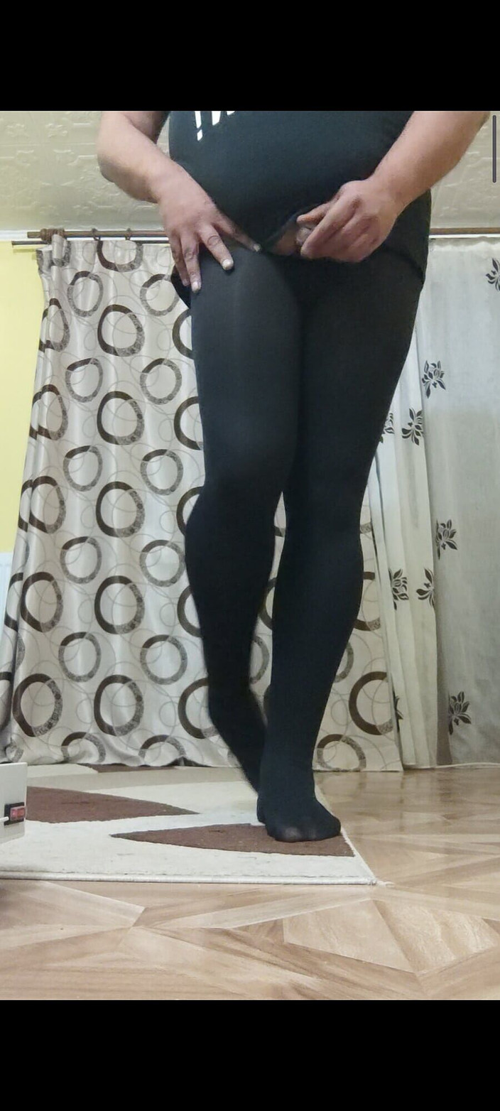 Pantyhosecouple123: masturbacja rajstop