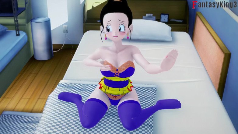 Fantasy king: Goku не удовлетворяет Videl, поэтому Гохан помогает ей - Dragon Ball Zex серия