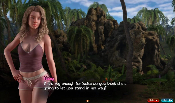 LoveSkySan69Real: Treasure of Nadia [v25032] Part 53 Kaley Gave Me Handjob by Loveskysan69