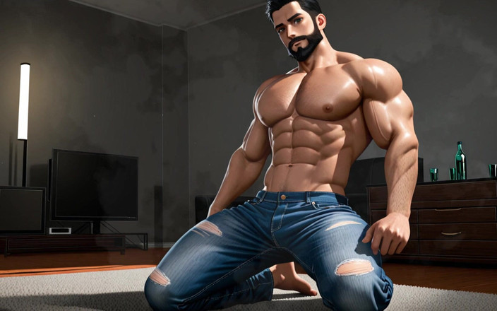 Erotic Man: Ångande Ai Solo Gay