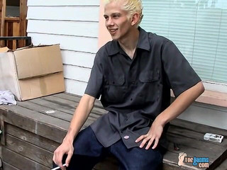 Toegasms: Str8 pojkefotshow utomhus