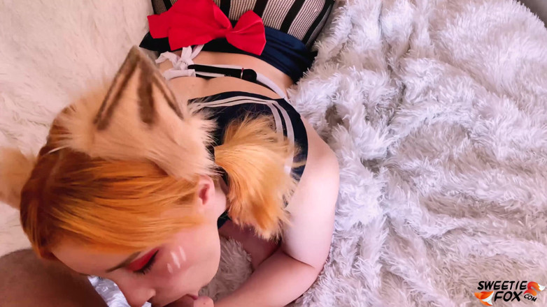 Sweetie Fox: 스위티 폭스 딥 빨고 대학 후 섹스 묶어 - 사정