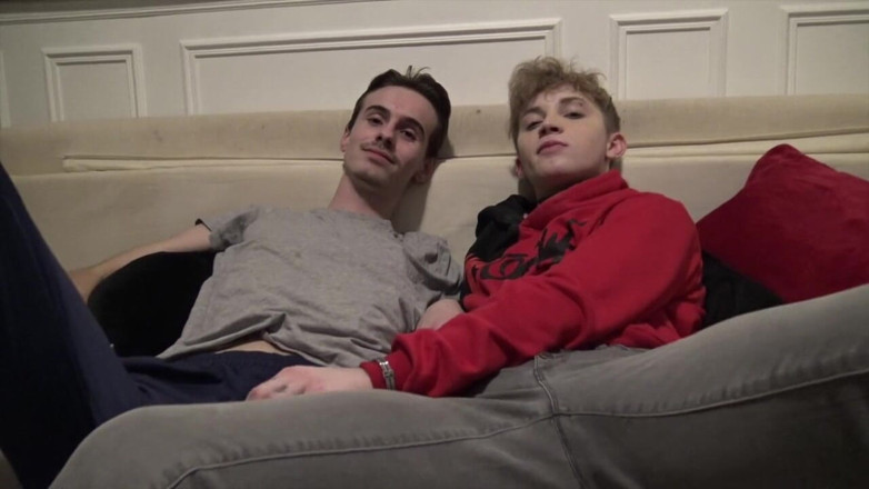 Ass Twink destroyed by older: The slut blond twink Andrea fucked bareback by young dude...