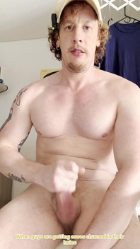 POV Thick Muscle Bro Jerks off with You While He Tells You About the Berlin Sex Party