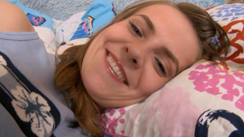 THAGSON: Behind Teens Scene 2: Slim Brunette Teen Martha a Tanika Enjoys...