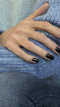 Lady Victoria Valente - zwarte sexy vingernagels