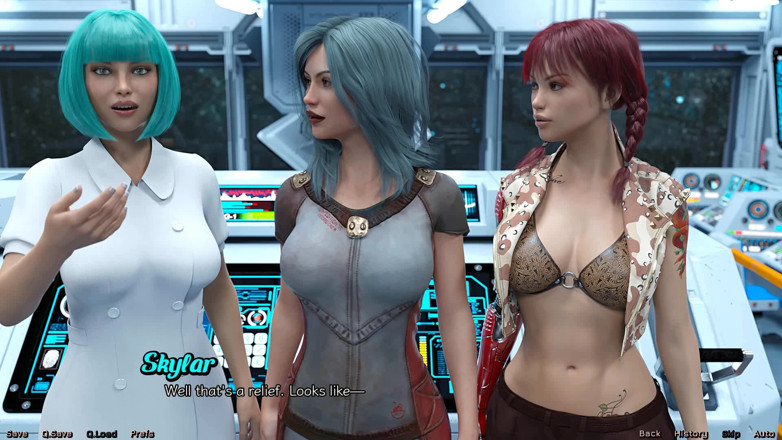 Dirty GamesXxX: Stranded In Space: sexy girls. Ep.4