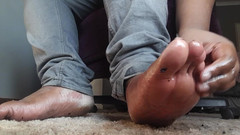 Eleasihle Esma: Massagem suave e sensual no pé: Fetiche por pés