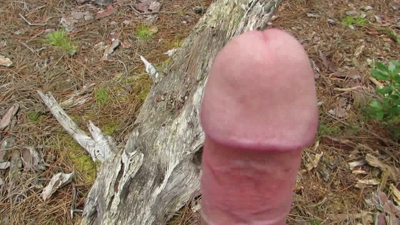 Littleschorschi: Naked Boner Walk in Public Forest Part 6