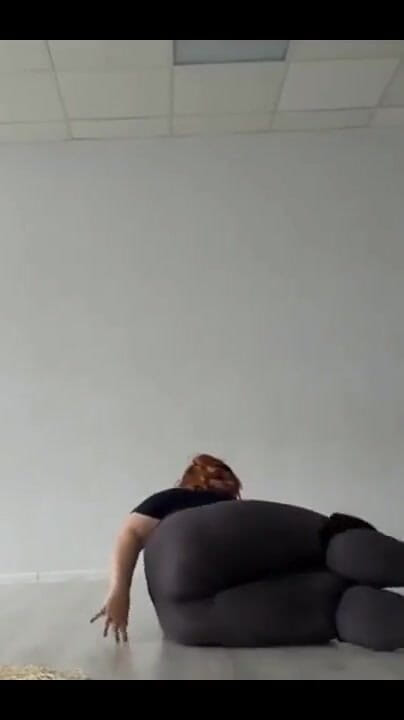 AssGives: Leggings, Giant Heels, and Heavy Curves