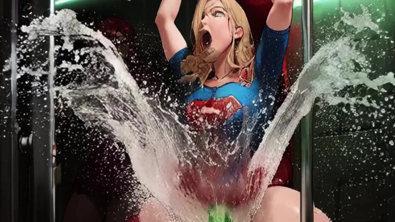 Spicy Toons: Spicy Toons: Kara Vs the Kryptonite Krew