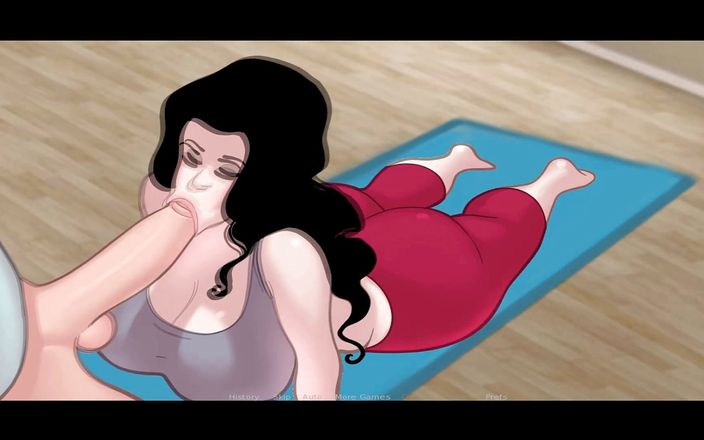 Hentai World: Sexnote - începătoare de yoga cu muie