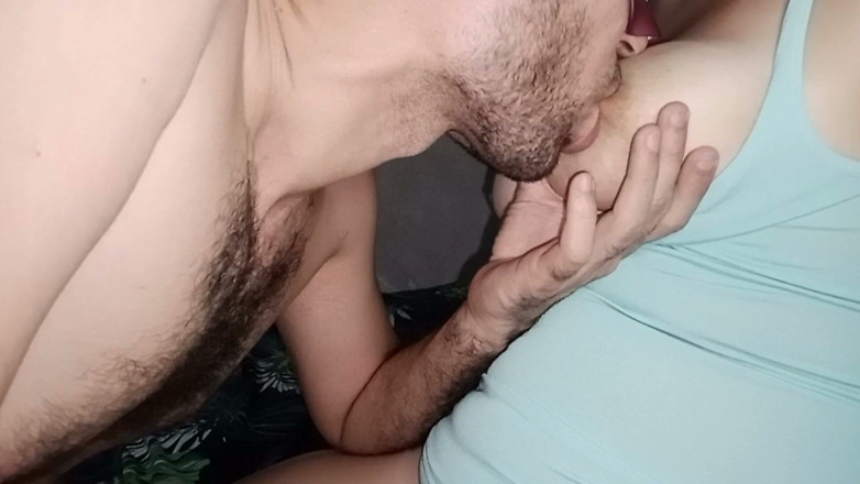 Kriztalyaram: Licking and Sucking My Wife's Big Nipples, I'm Addicted to...
