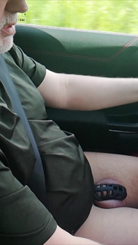 Nylon Fetish in the Dirt Road Search in the Car