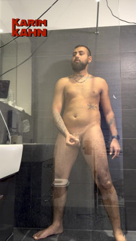 One Cumshot in the Shower and a Second One on My Boxers for a Fan