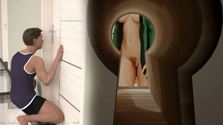 Adultgameplayvideos studio: My Stepbrother's Wife #9 I Saw Jennifer Fully Naked