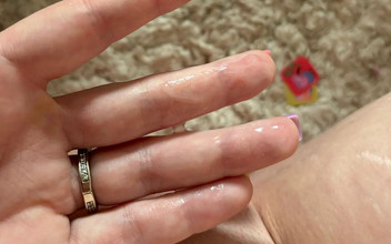 Shannen smith: Riding Black Cock Dildo in Mirror