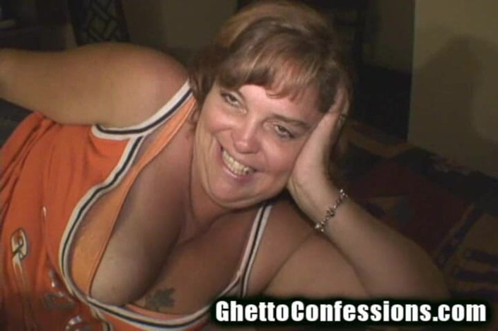 Ghetto Confessions: หีดอกไม้ยัยนมย้วนใหญ่ ดูดควยแตกคาปาก แล้วแตกพุ่งใส่นมใหญ่!