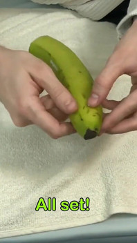 Homemade Banana Toy for Orgasm and Cum