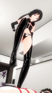 Pod szpilkami kochanki POV 3D Hentai