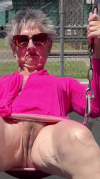 On the Swing - Without Pants