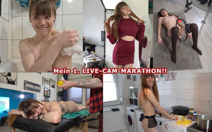 Anne-Eden: Första gången 24h live cam sex stream !!