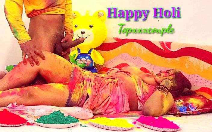 Topxxxcouple: Holi XXX Fuck with Widow Bhabhi on Festival