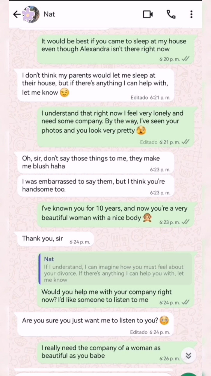 Natasha Caseros: Bate-papo quente com o melhor amigo da minha enteada