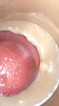 Camera 4K in Anal Cervix POV, Tiny Cucked by Giant ''couple'', Cum in Anal and Creampie - Asmr