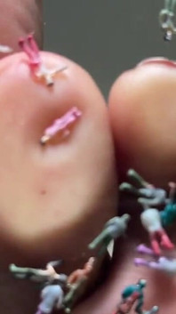 Pink Foxx Giantess Foot Play
