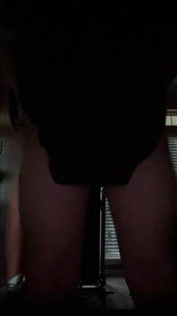 Latino Boy Throwing Some Thigh
