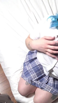 POV Sex Video - Tattooed Alt College Girl Skips Her Lessons and Sucks a Dick Instead