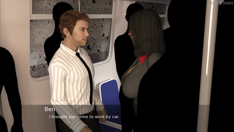 Porny Games: Progetto hot wife - Andare a lavorare con la metropolitana (53)