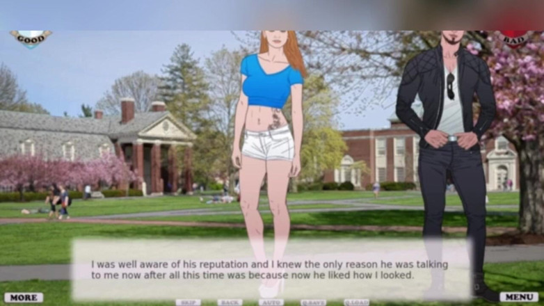 3DXXXTEEN2 Cartoon: Guter junge im arsch, böser junge in der muschi. 3D-porno, cartoon-sex