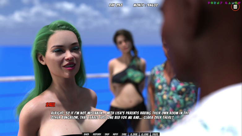 Porny Games: Lisa investigación total! by Dragofinder Studio - sexo en la noche...