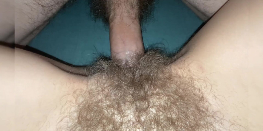 Hairy couple: Risky hairy friends fucking compilation