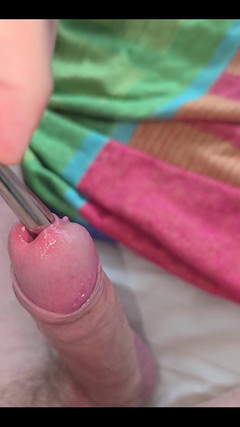 The Max Powers: 8мм плаг для члена с большим густым сливочным камшотом, наслаждайтесь моими возбуждениями