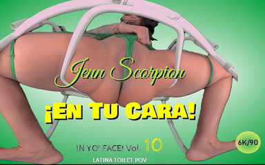 Ebony VR solos virtual reality adult films: En Tu Cara! - in yo' face! Cilt 10- latin tuvalet tpov...