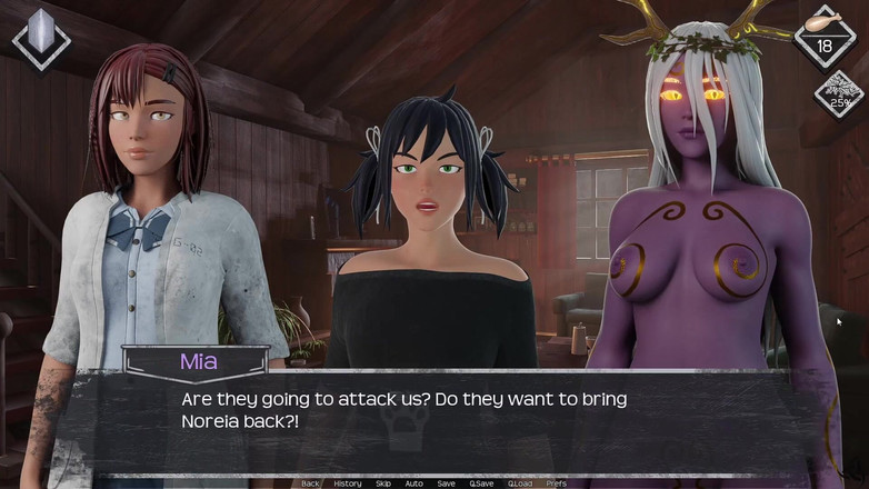 LewdArcade: Joc porno cu mist [pat 02] Joc de aventură 3D